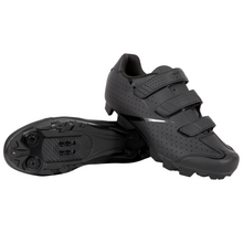 Load image into Gallery viewer, A sapatilha de mountain bike XC Vortek Explorer é ideal para quem procura uma sapatilha MTB leve e de alto rendimento. Elas são fabricadas para te manter confortável em trilhas longas e duras, além de fornecer excelente transferência de força. Compatível com qualquer taco tipo SPD.
